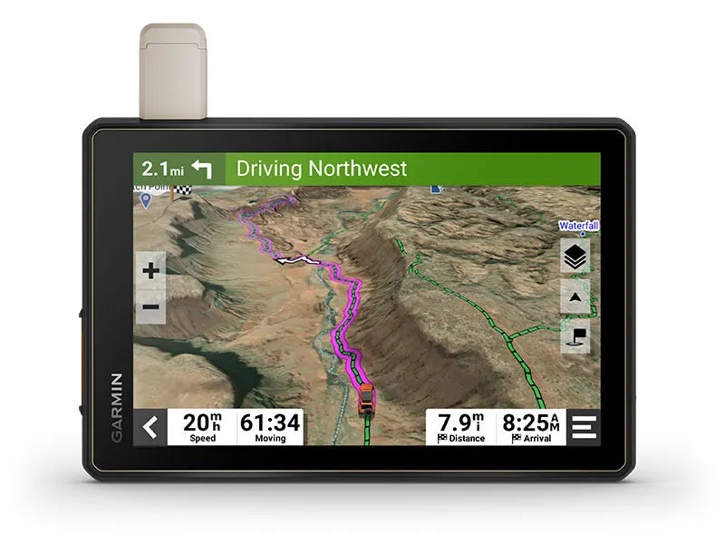 8" Garmin Tread Overland Powersport Navigator For Snowmobiles