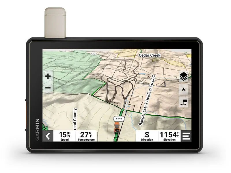 8" Garmin Tread Overland Powersport Navigator For Snowmobiles