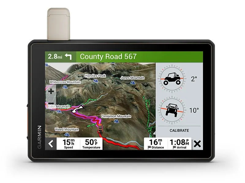 8" Garmin Tread Overland Powersport Navigator For Snowmobiles