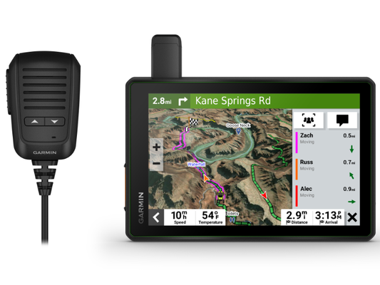 8" Garmin Tread - SxS Edition - Powersport Navigator with Group Ride Radio