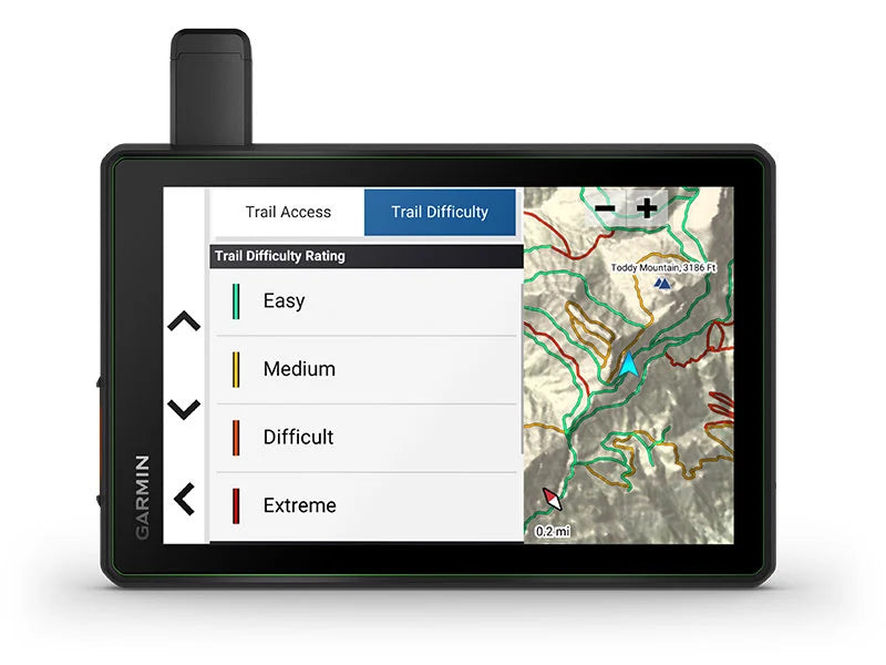 8" Garmin Tread - SxS Edition - Powersport Navigator with Group Ride Radio