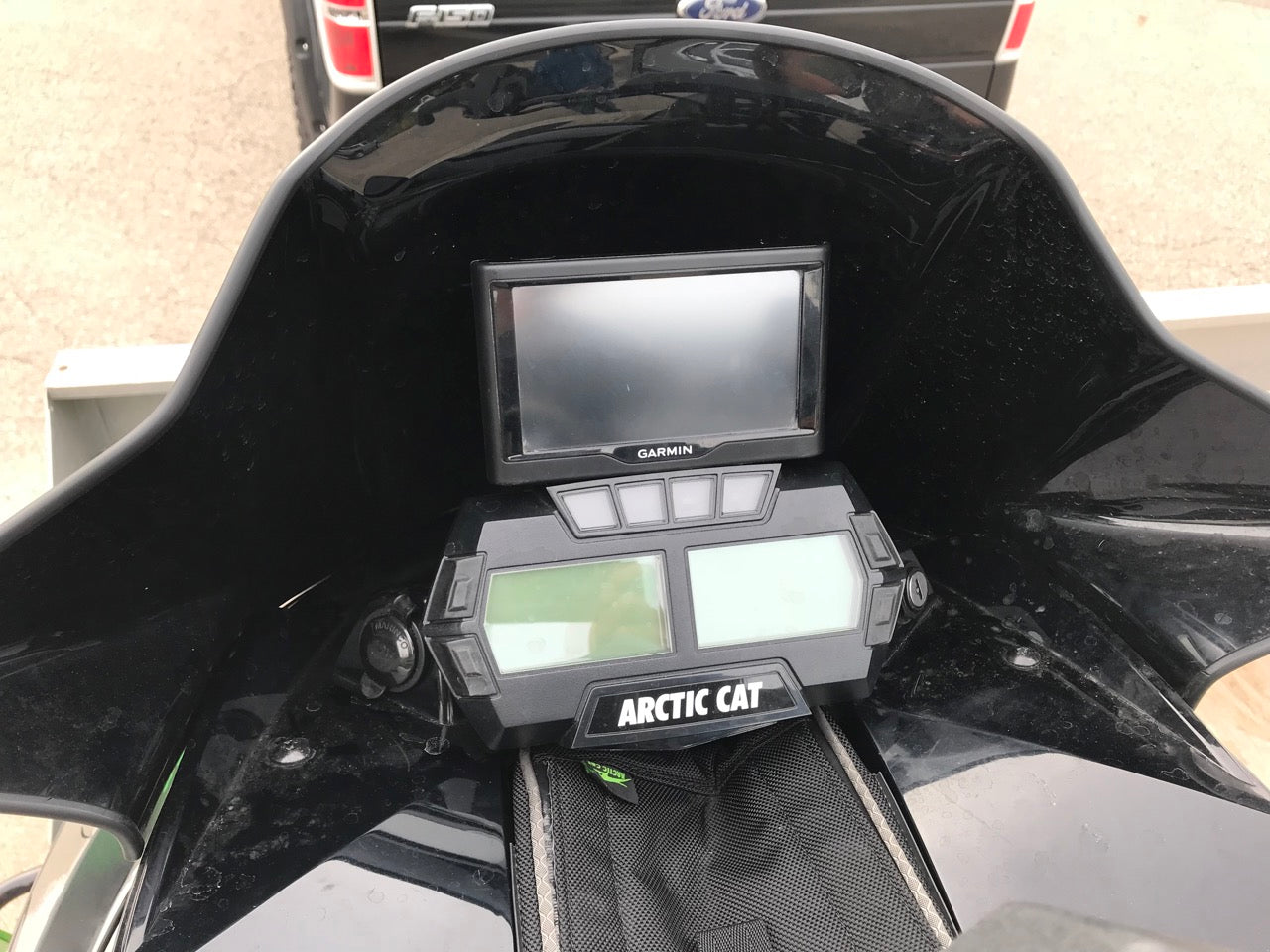 5" Weatherproofed Snowmobile GPS Bundle