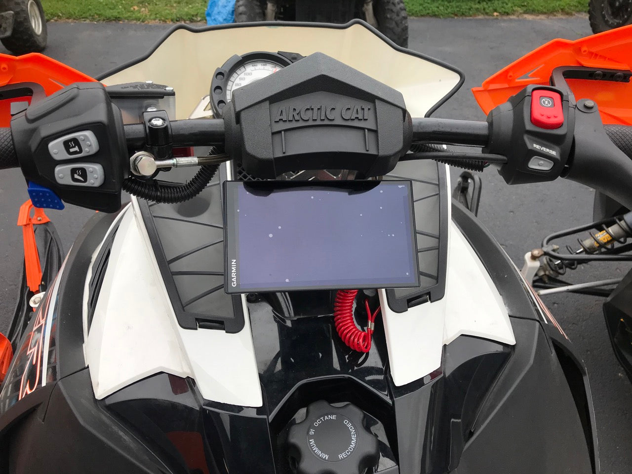 7" Weatherproofed Snowmobile GPS Bundle