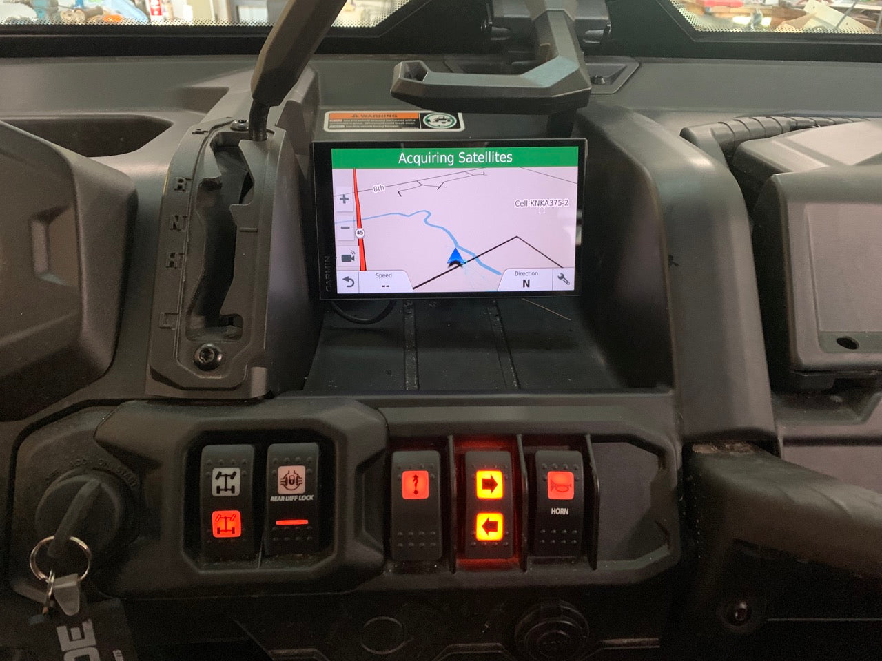 8" Weatherproofed SXS GPS Bundle