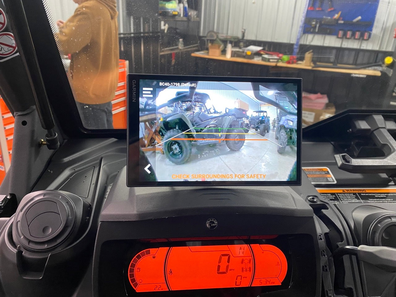 8" Weatherproofed SXS GPS Bundle