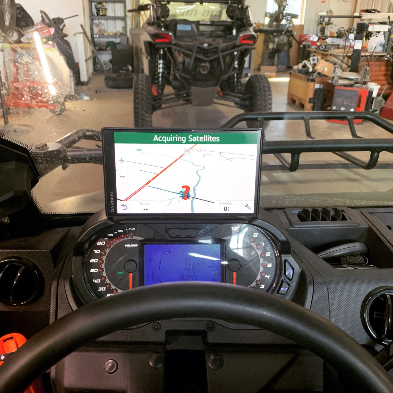 8" Weatherproofed SXS GPS Bundle