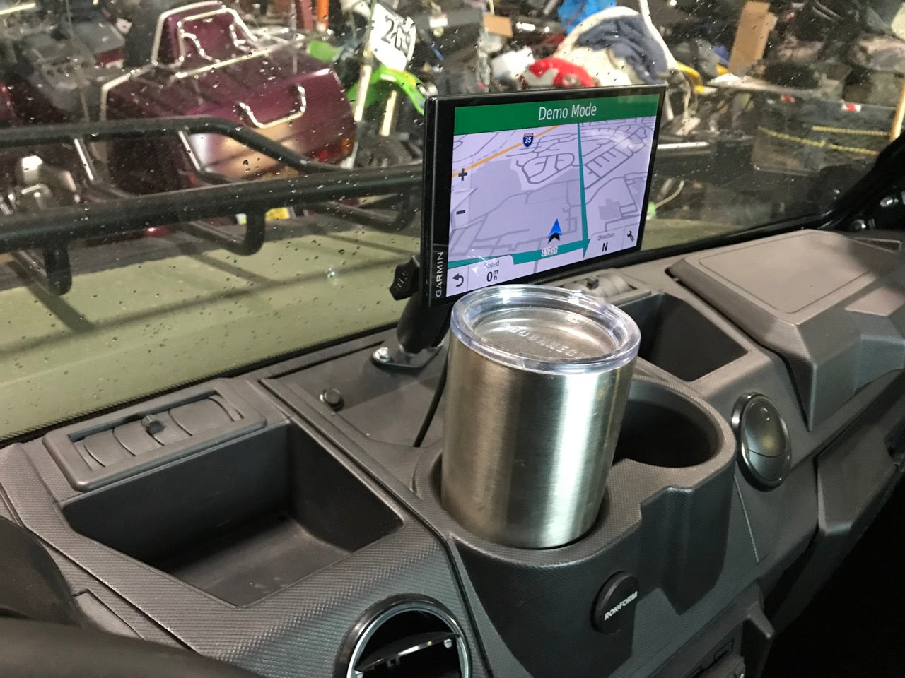 8" Weatherproofed SXS GPS Bundle