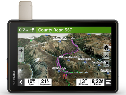 6" Tread 2® - Powersport Navigator SXS Mobile GPS unit - Optional Group Ride