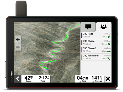 10" Tread® XL - Baja Chase Edition - All-Terrain Navigator SXS Mobile GPS unit - Optional Group Ride