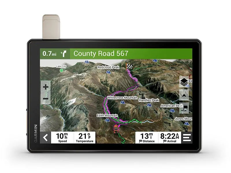 10" Tread® XL - Overland Edition - All-Terrain Navigator SXS Mobile GPS unit - Optional Group Ride