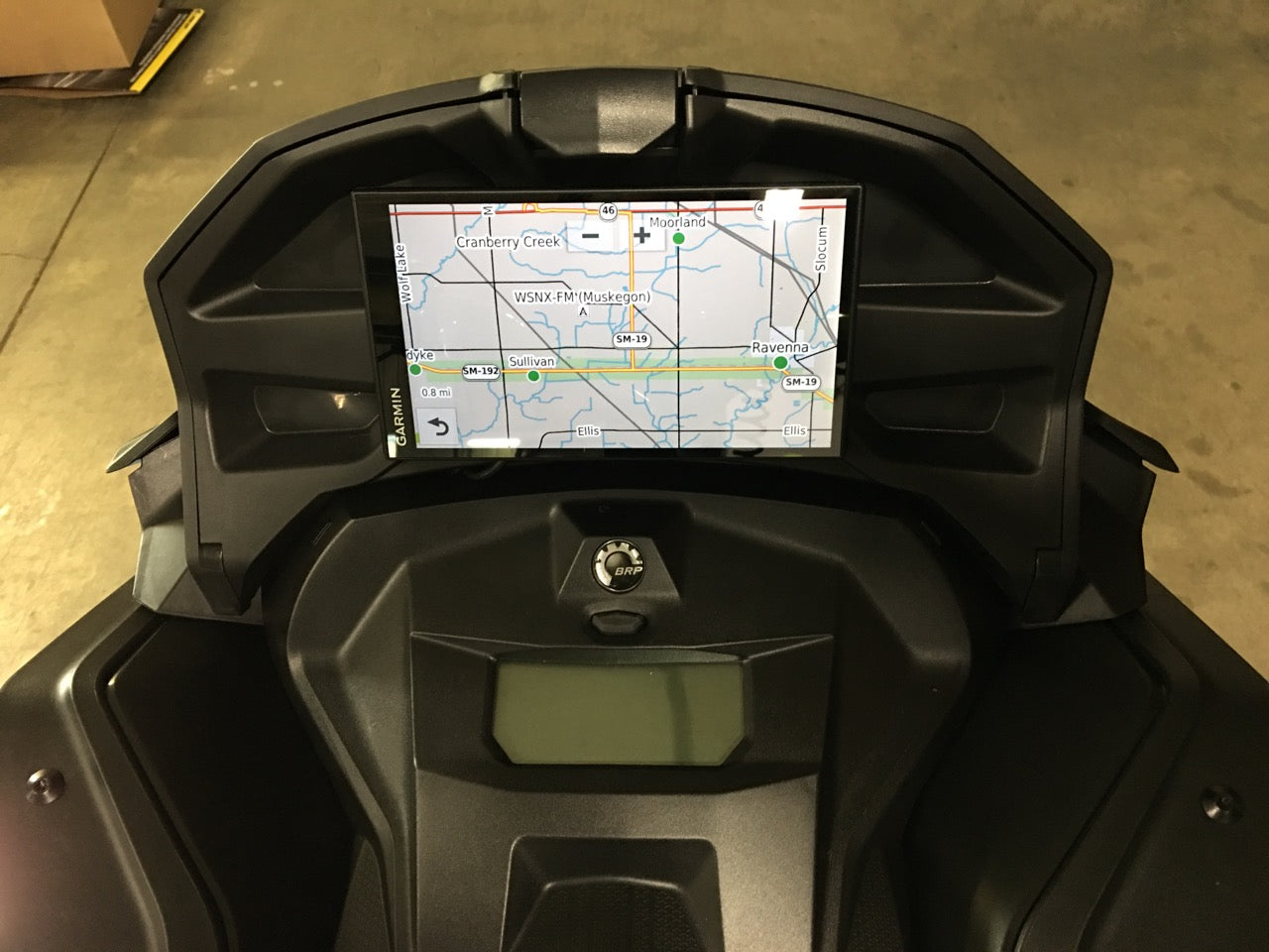 7" Weatherproofed Snowmobile GPS Bundle